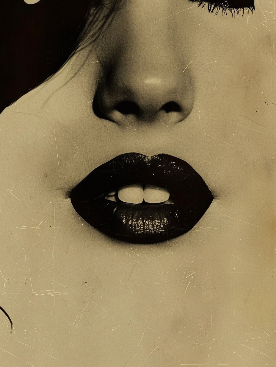 Vintage Noir Allure - Image 1