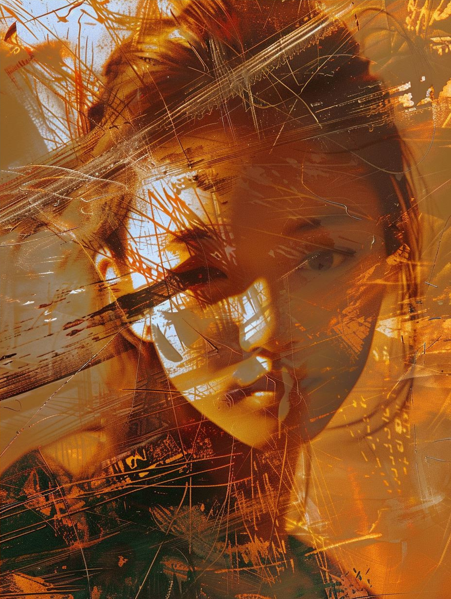 Fragmented Soul in Amber Light - Image 4