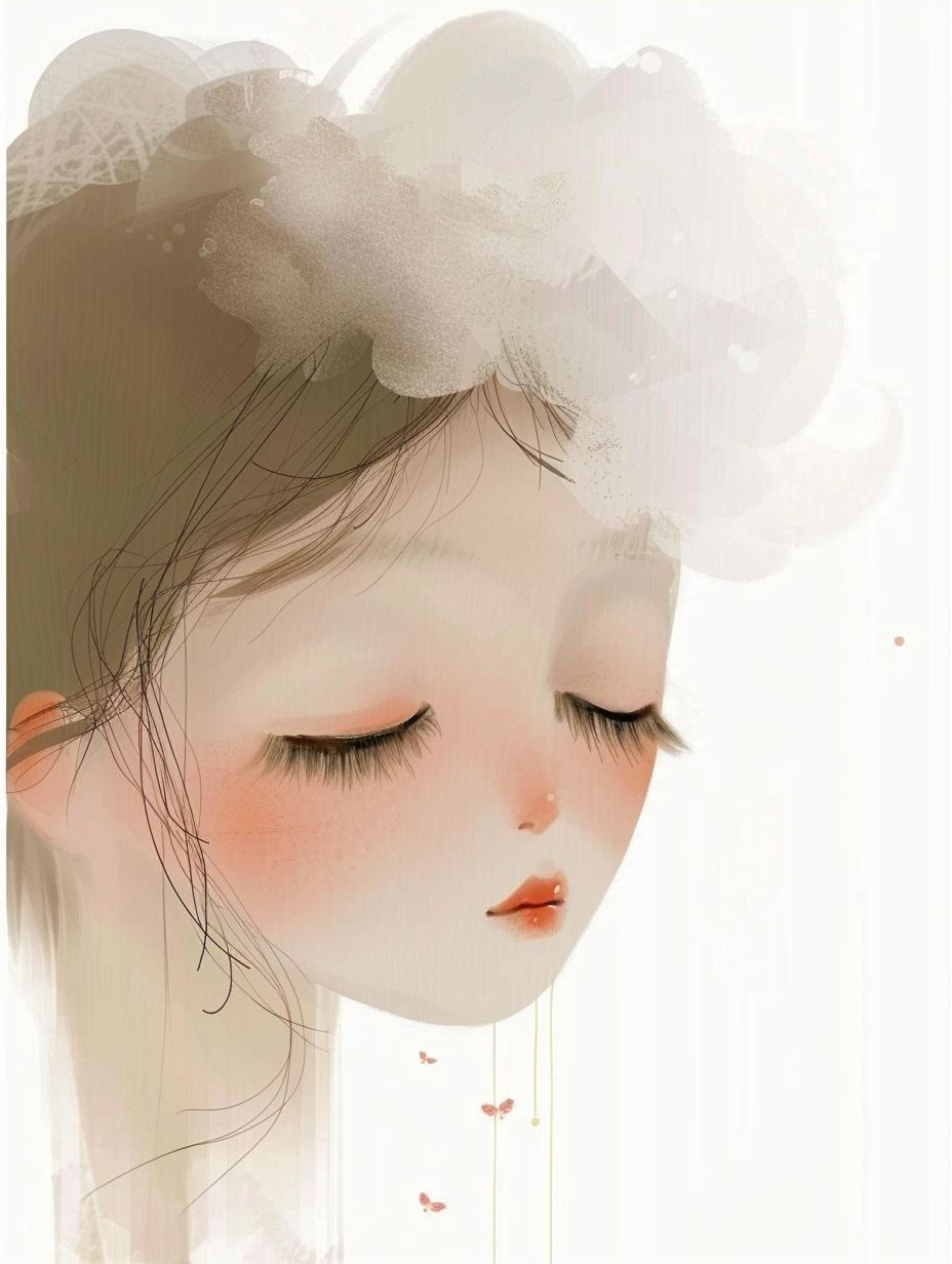 Dreamy Digital Portraits of Ethereal Girls - Image 4