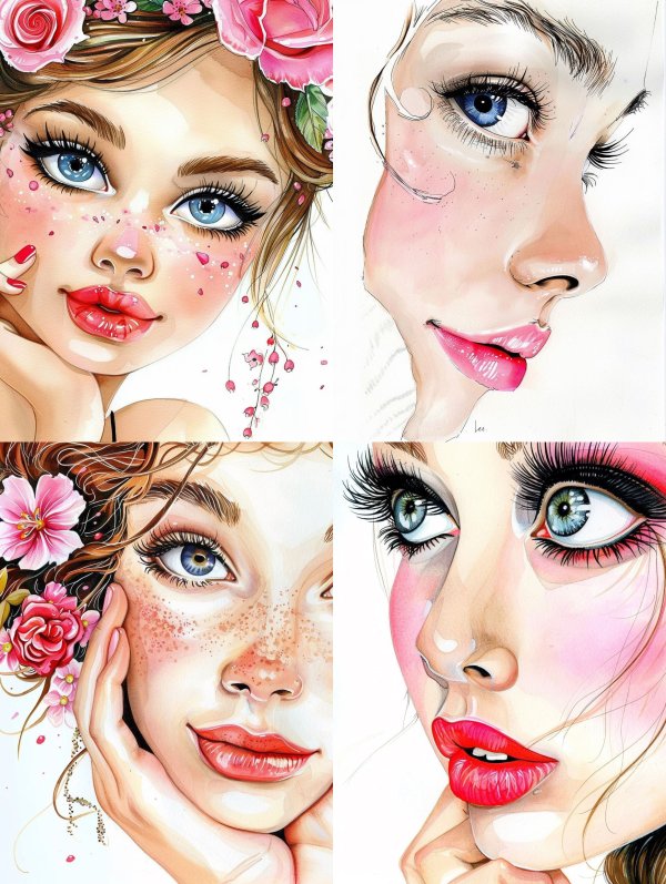Floral Dream Portraits