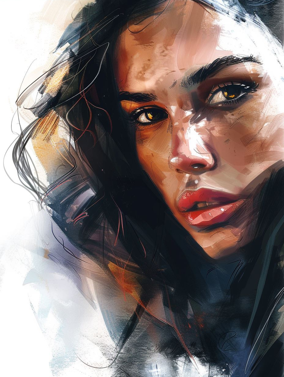 Whispers of the Soul: Digital Portraits - Image 3