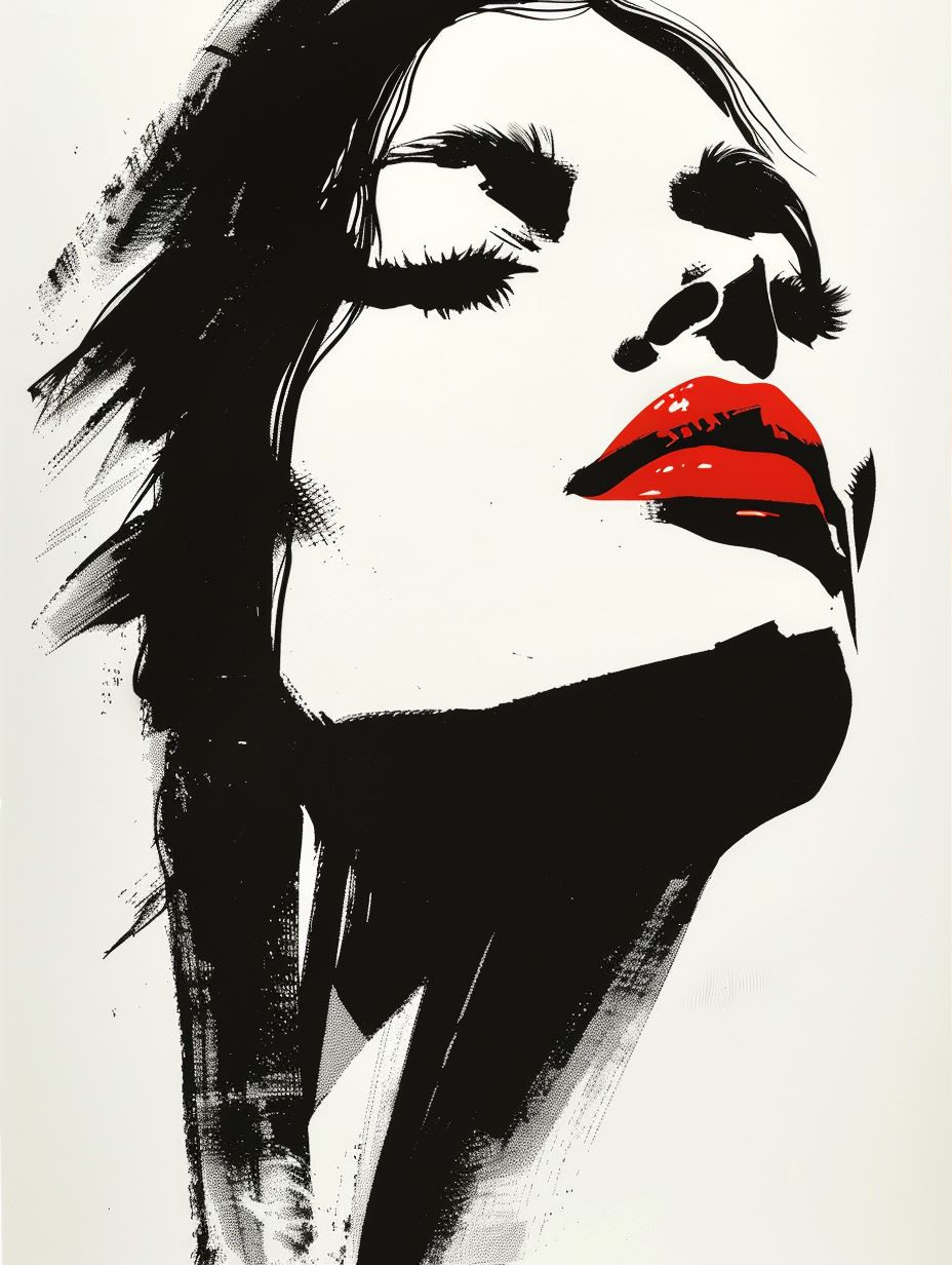 Bold Ink Fashion Portraits - Image 1