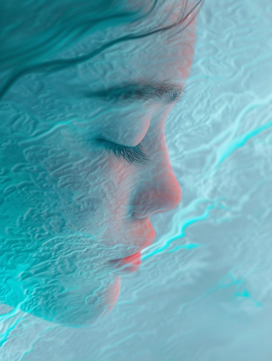 Ethereal Sculpted Neon Dreamscape - Image 3