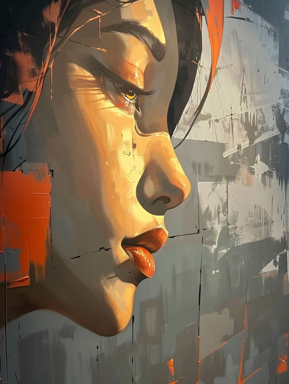 Digital Portraiture Art Study - Image 4