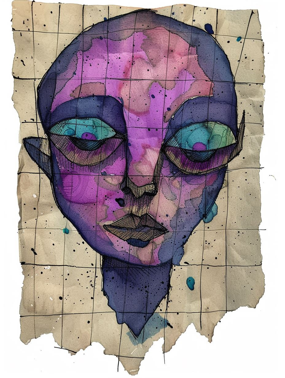 Surrealist Ethereal Portrait Studies - Image 2