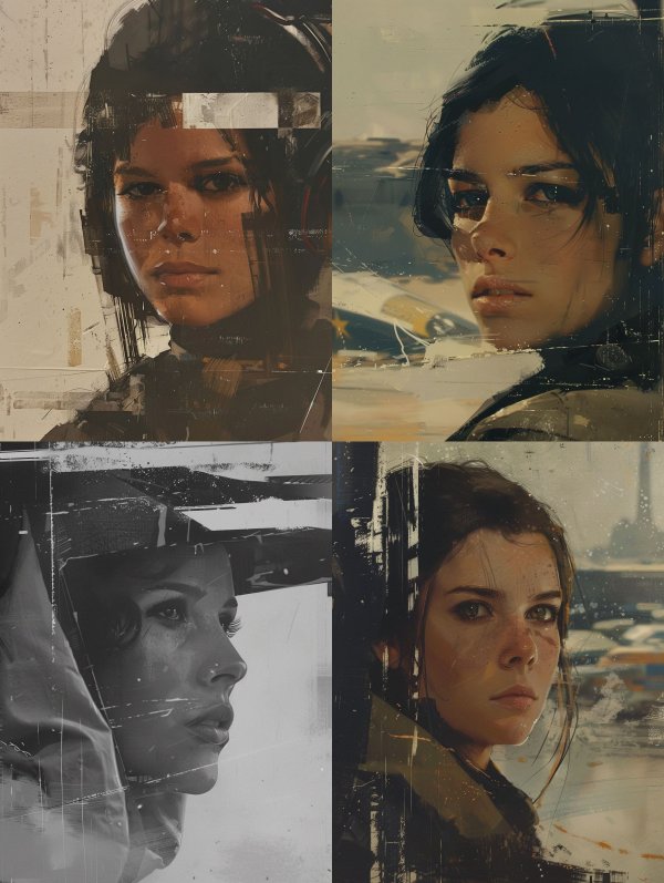 Moody Cinematic Portrait Study