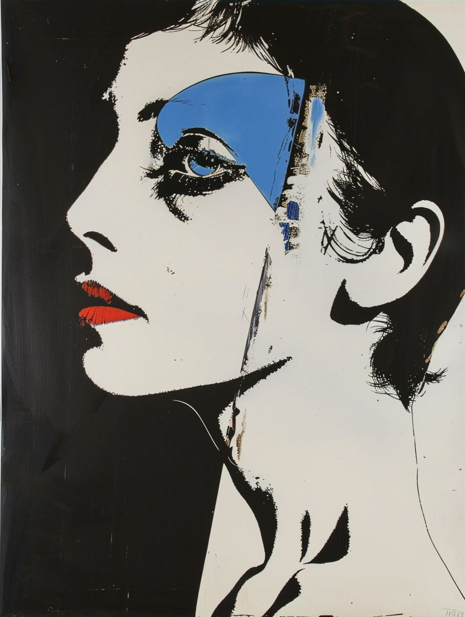 Noir Pop Art Glamour - Image 4