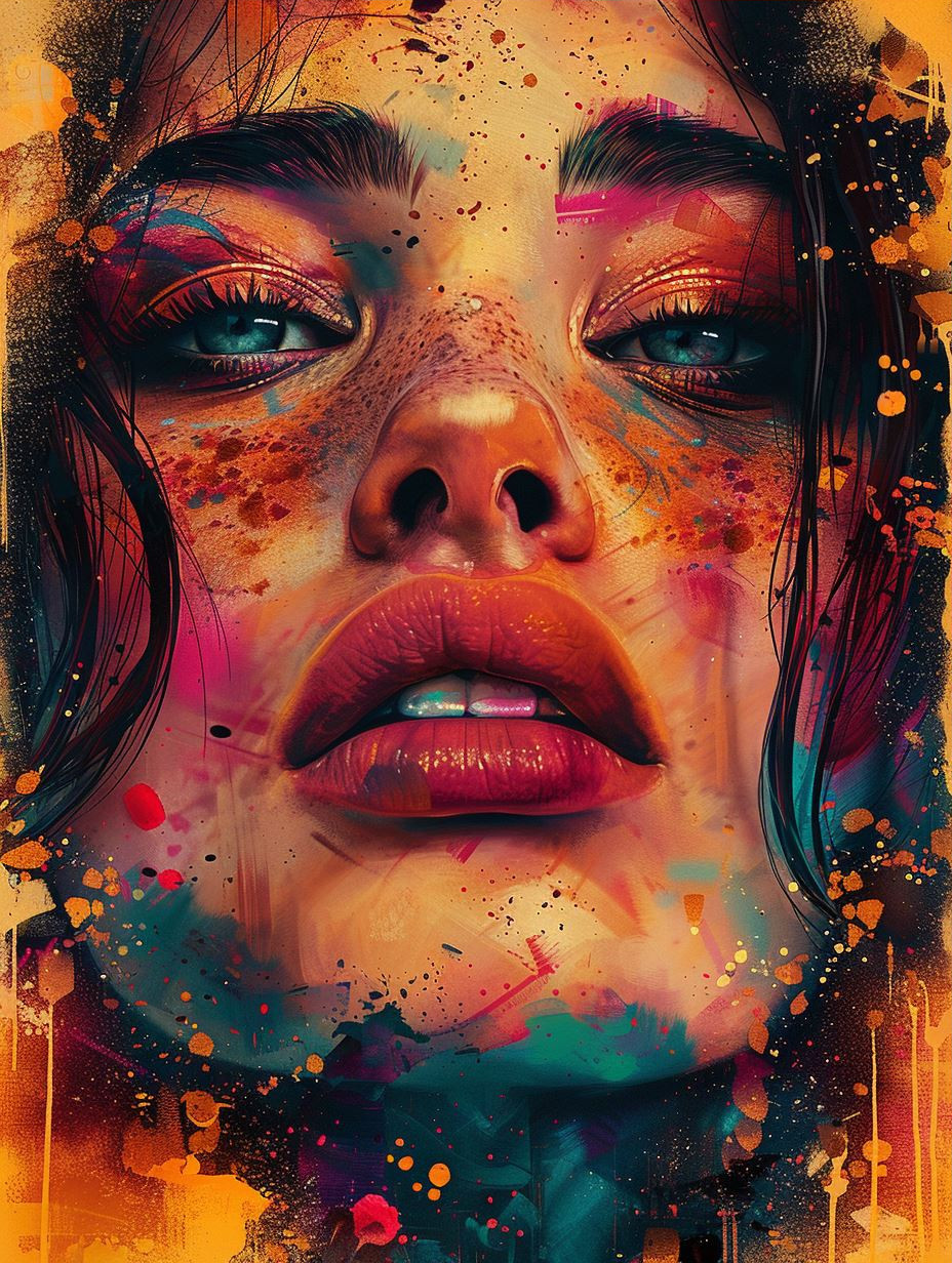 Abstract Emotional Portrait Studies - Image 3