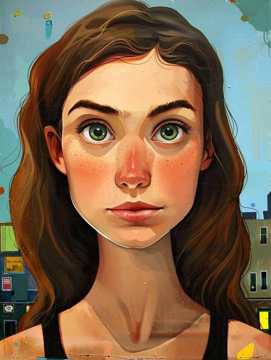 Expressive Stylized Digital Portraits - Image 4