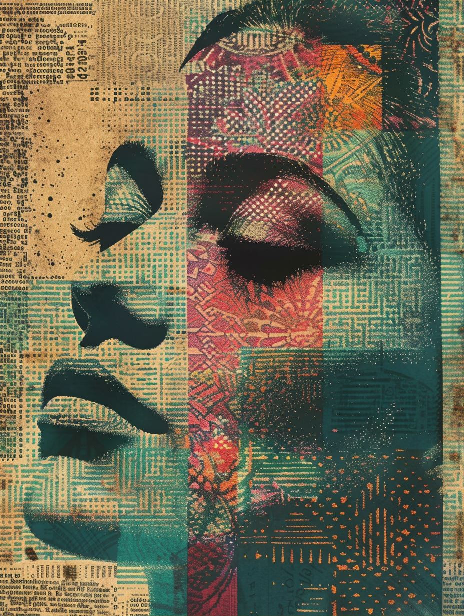 Abstract Mosaic Muse - Image 2