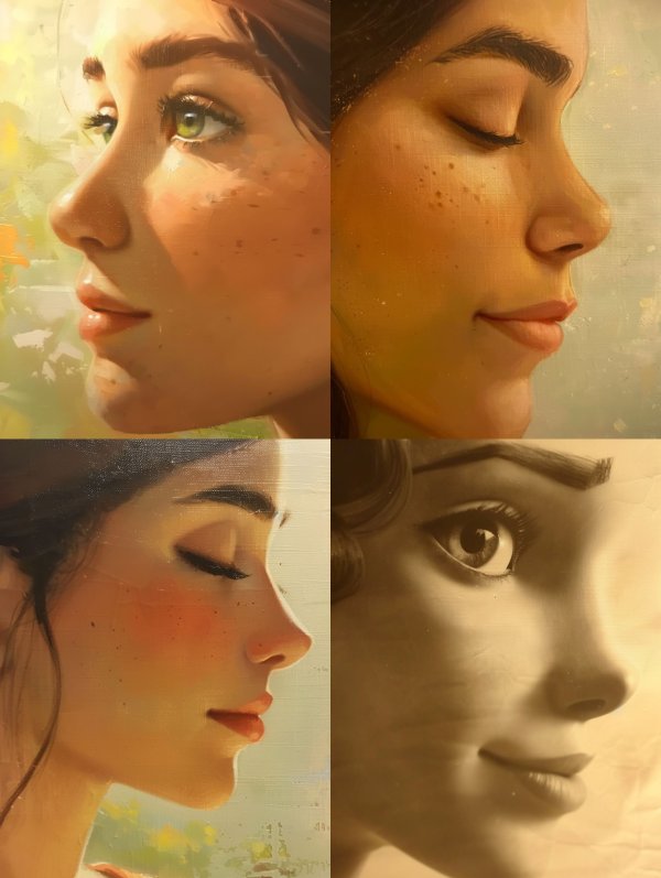 Ethereal Gaze: A Study in Light
