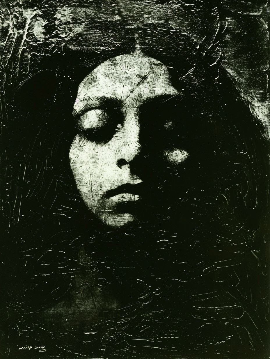 Weathered Soul in Golden Haze - Image 4