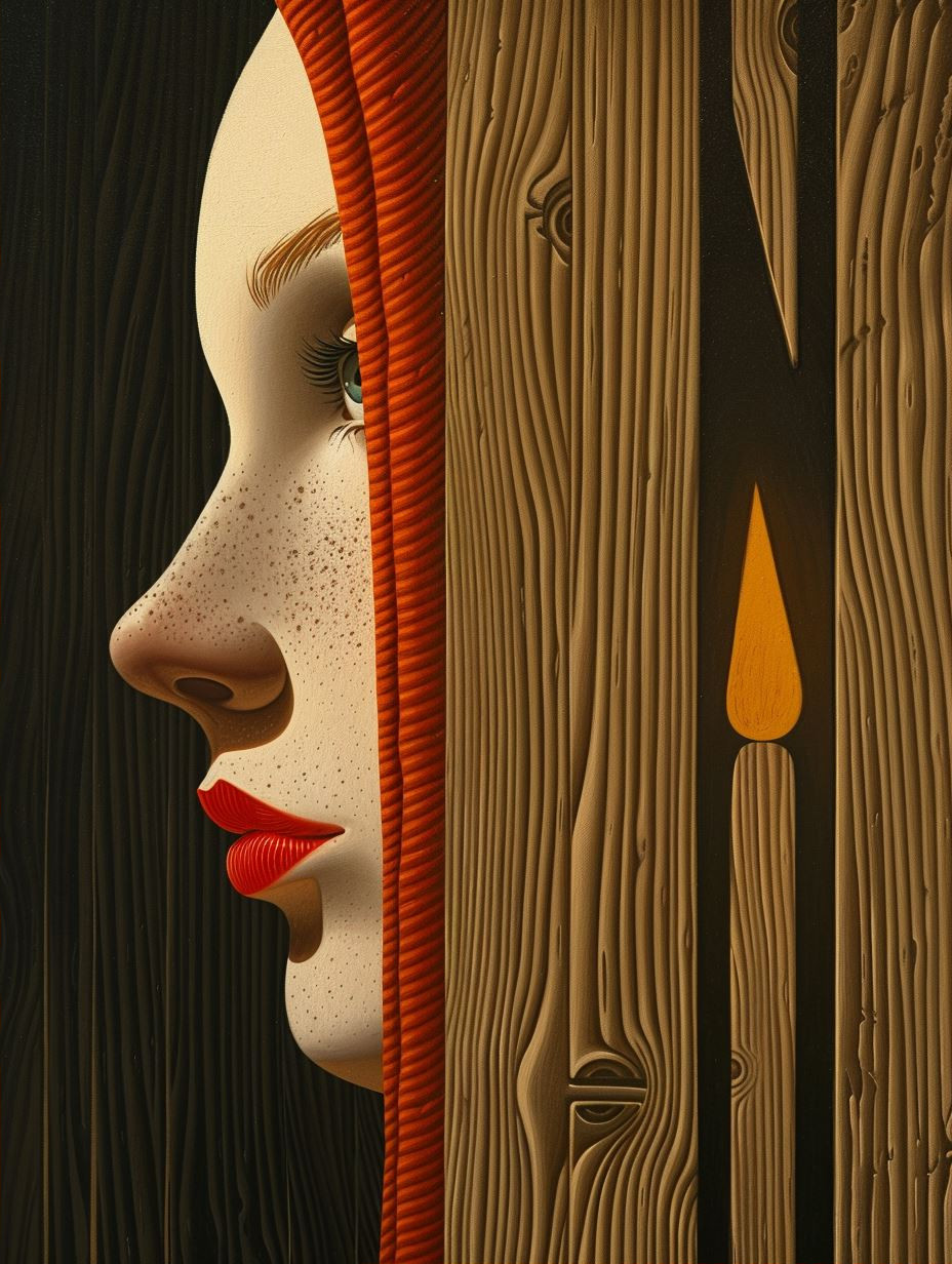 Amber Linear Elegance - Image 2