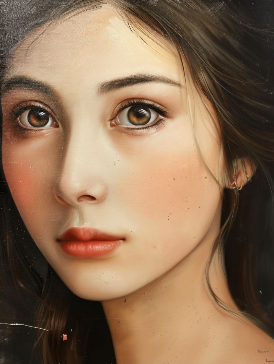 Ethereal Beauty: Digital Portraits of Grace - Image 2