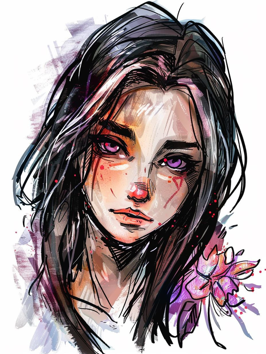 Ethereal Gazes: A Study of Expression - Image 1