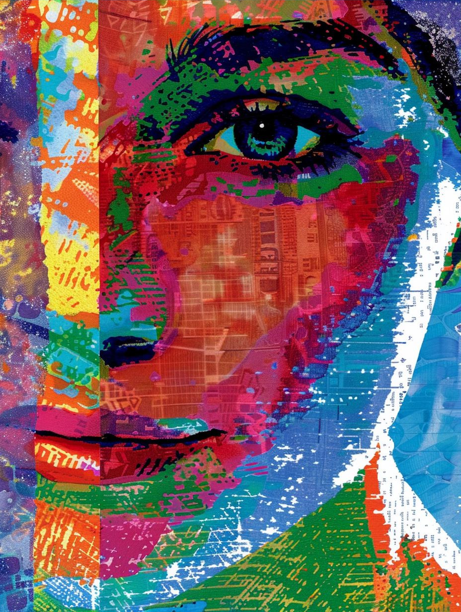 Vibrant Neon Digital Portraits - Image 3