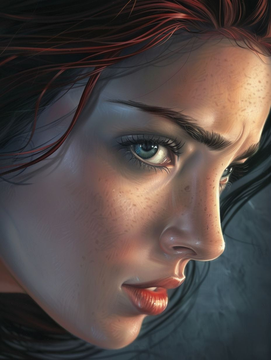 Intense Gaze Digital Portraits - Image 1