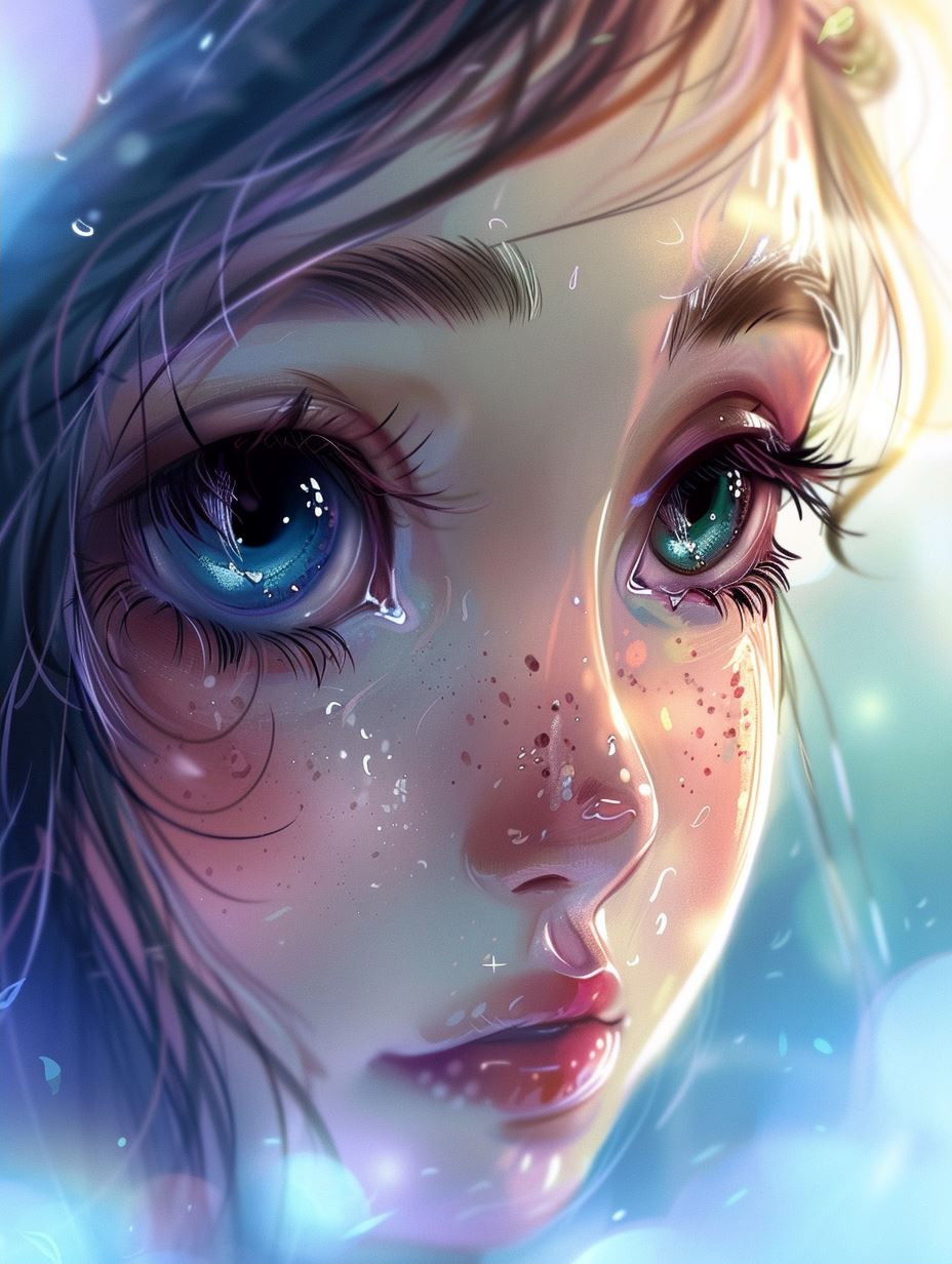 Azure Winter Gaze - Image 2