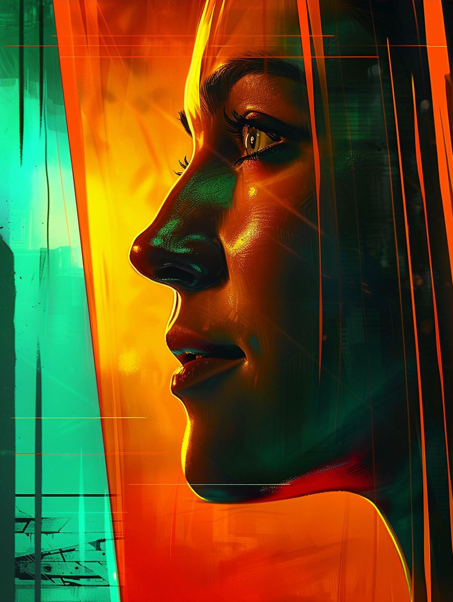 Neon Cybernetic Vision - Image 3
