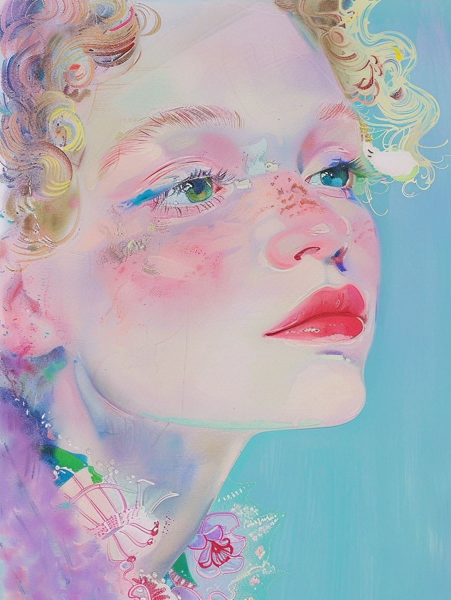 Ethereal Visions in Pastel Hues - Image 4