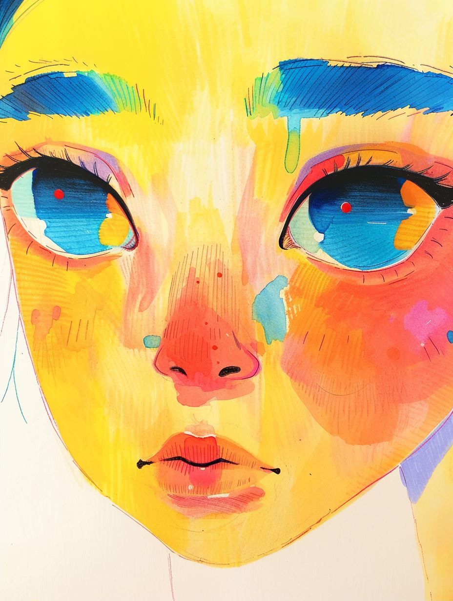 Vibrant Visions of Surreal Portraits - Image 1