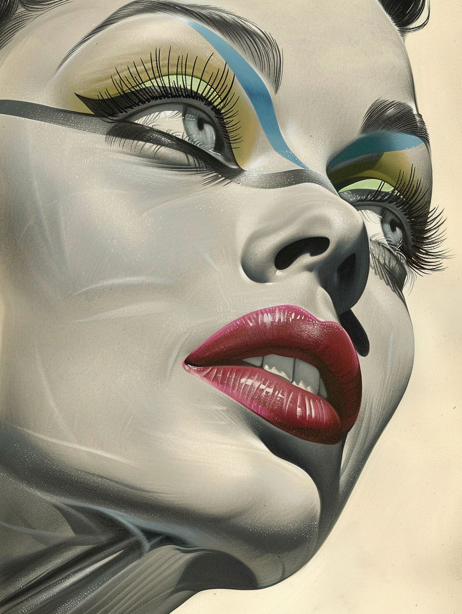 Avant Garde Surrealist Beauty - Image 1