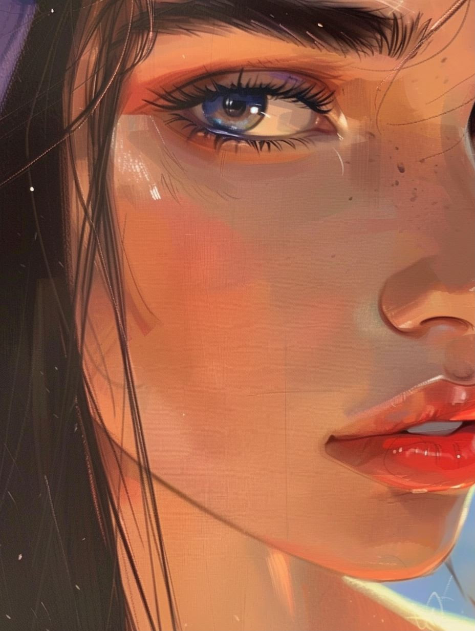 Radiant Visions of Digital Beauty - Image 1
