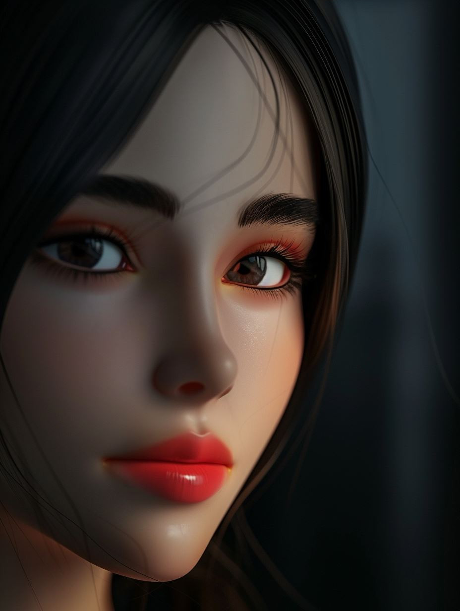 Ethereal Glow Hyper-Realistic Portrait - Image 3