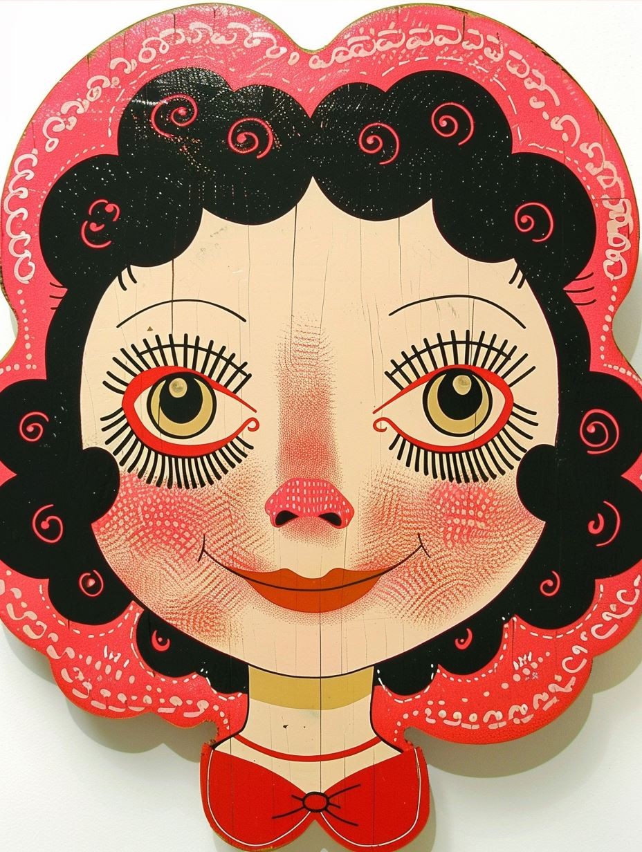 Vibrant Surrealist Pop Art Portrait - Image 3