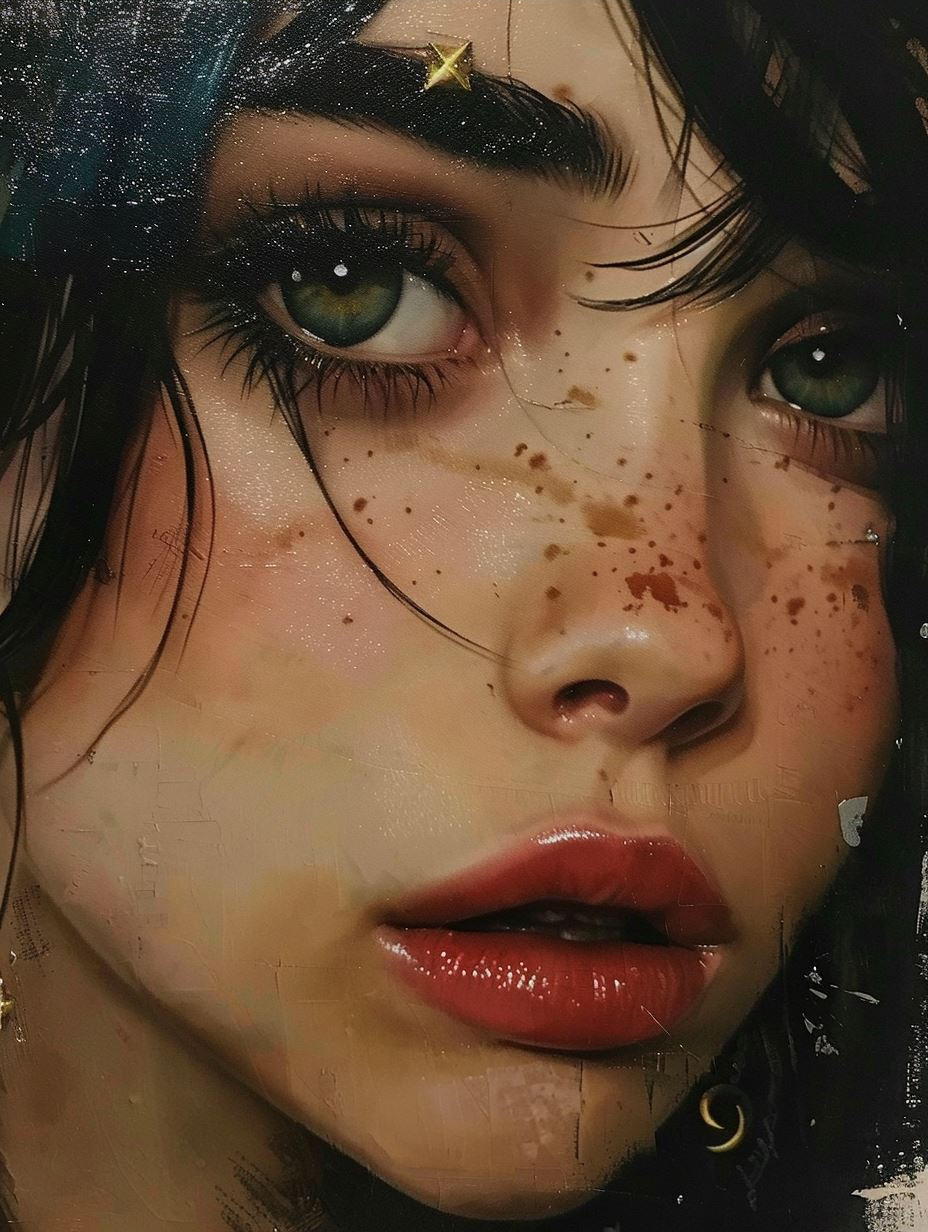 Melancholic Cinematic Digital Portraits - Image 3