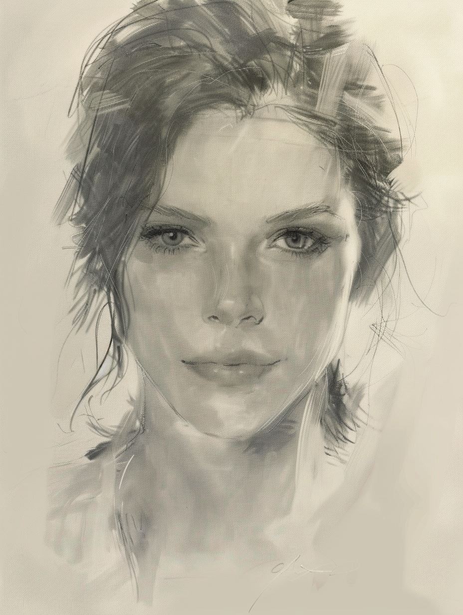 Ethereal Whispers: A Study of Feminine Grace - Image 2