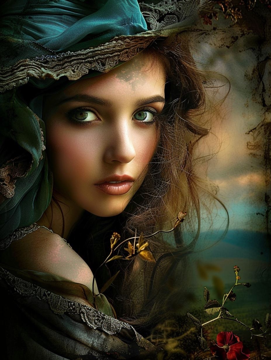 Mystic Forest Nomad Portrait
