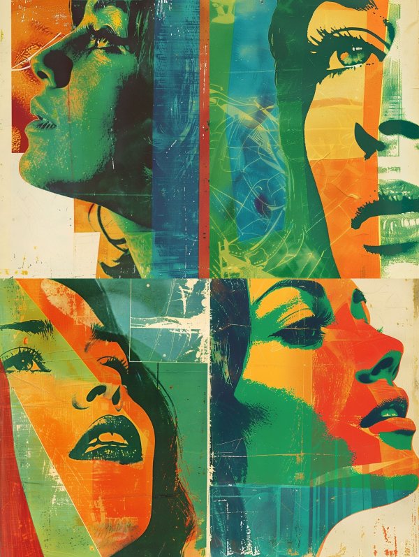 Chromatic Echoes of a Pop Icon