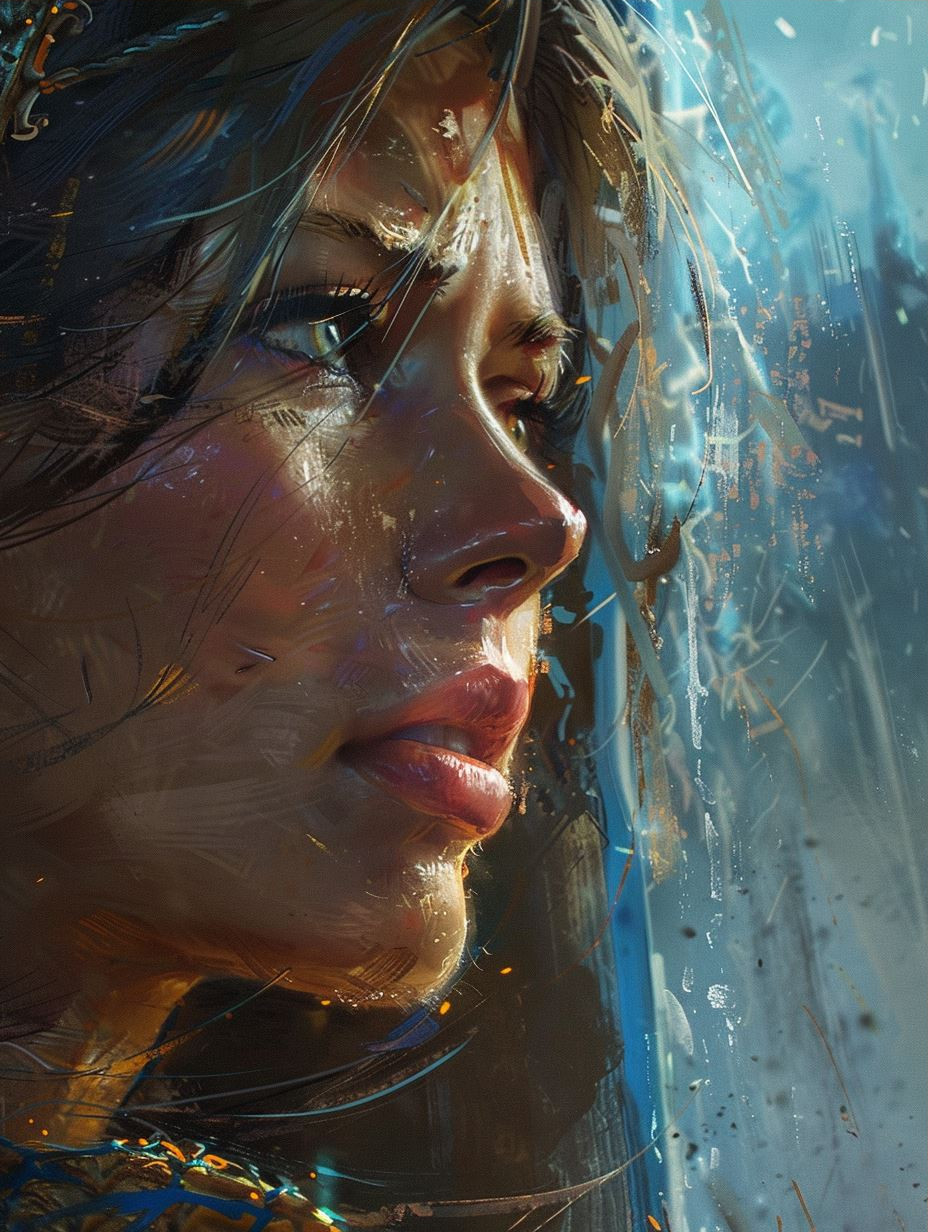 Ethereal Visions of a Celestial Woman - Image 3