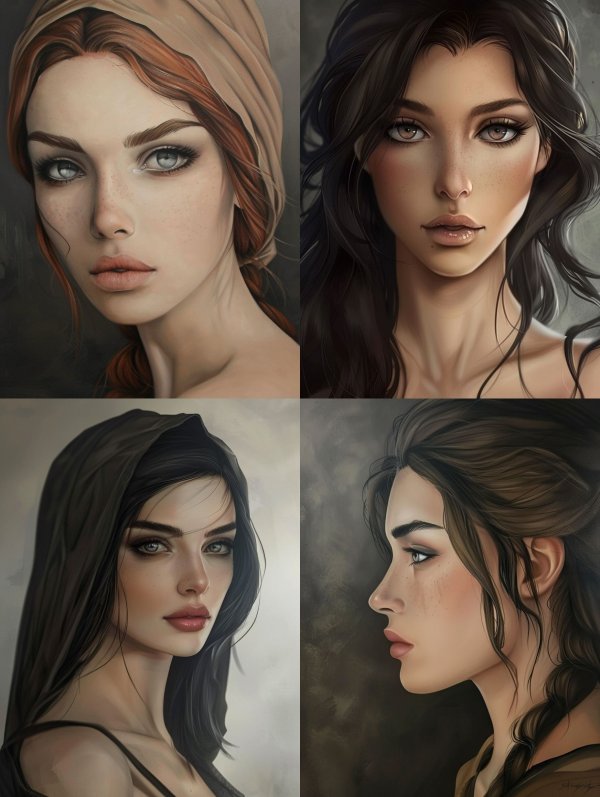 Faces of Ethereal Beauty
