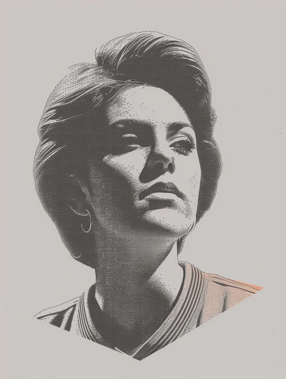 Neon Glow Portrait Study - Image 3
