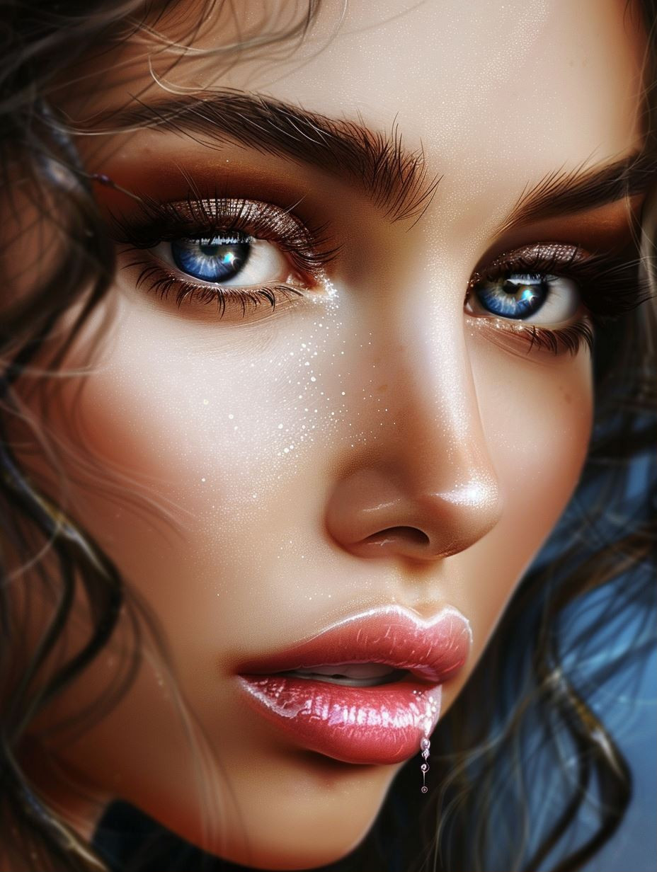 Ethereal Hyper-Realistic Female Portraits - Image 1
