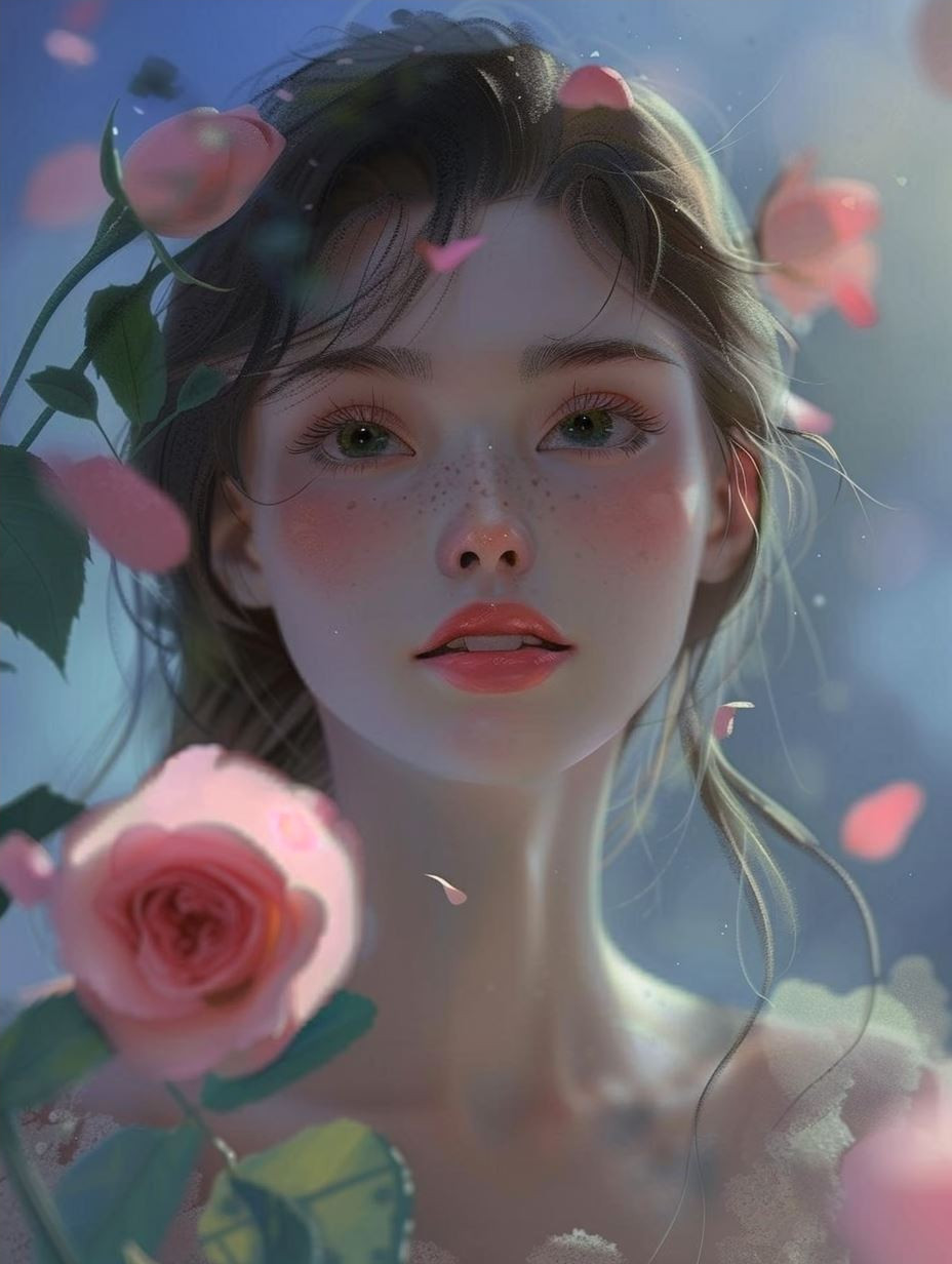 Ethereal Dreamy Floral Portraits - Image 4