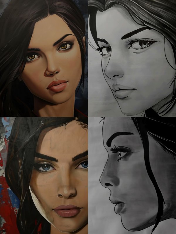 Ethereal Gaze in Digital Oil