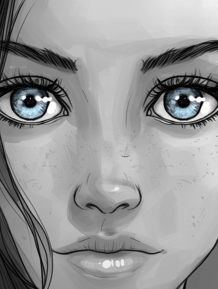 Soft Digital Portrait Study - Image 3