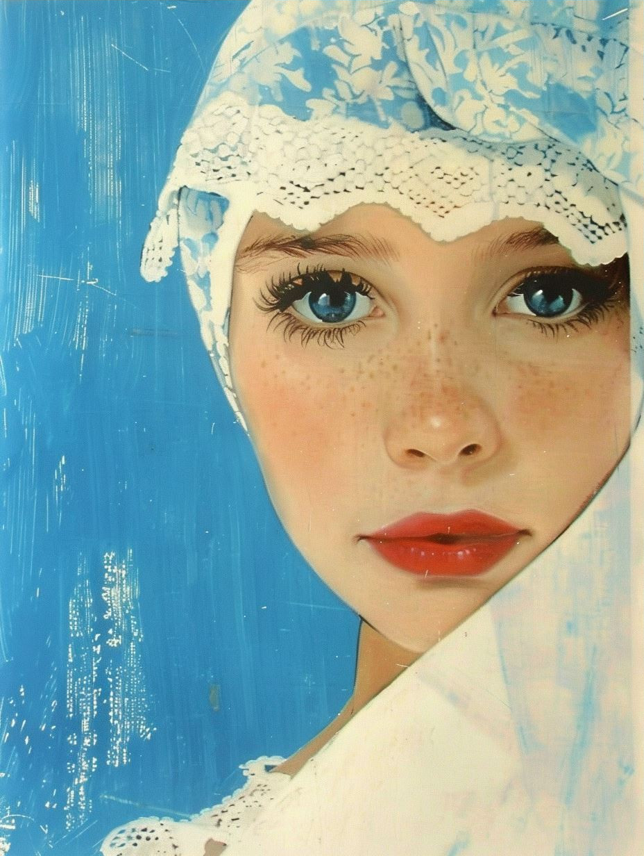 Azure Gazes: A Study in Blue - Image 3