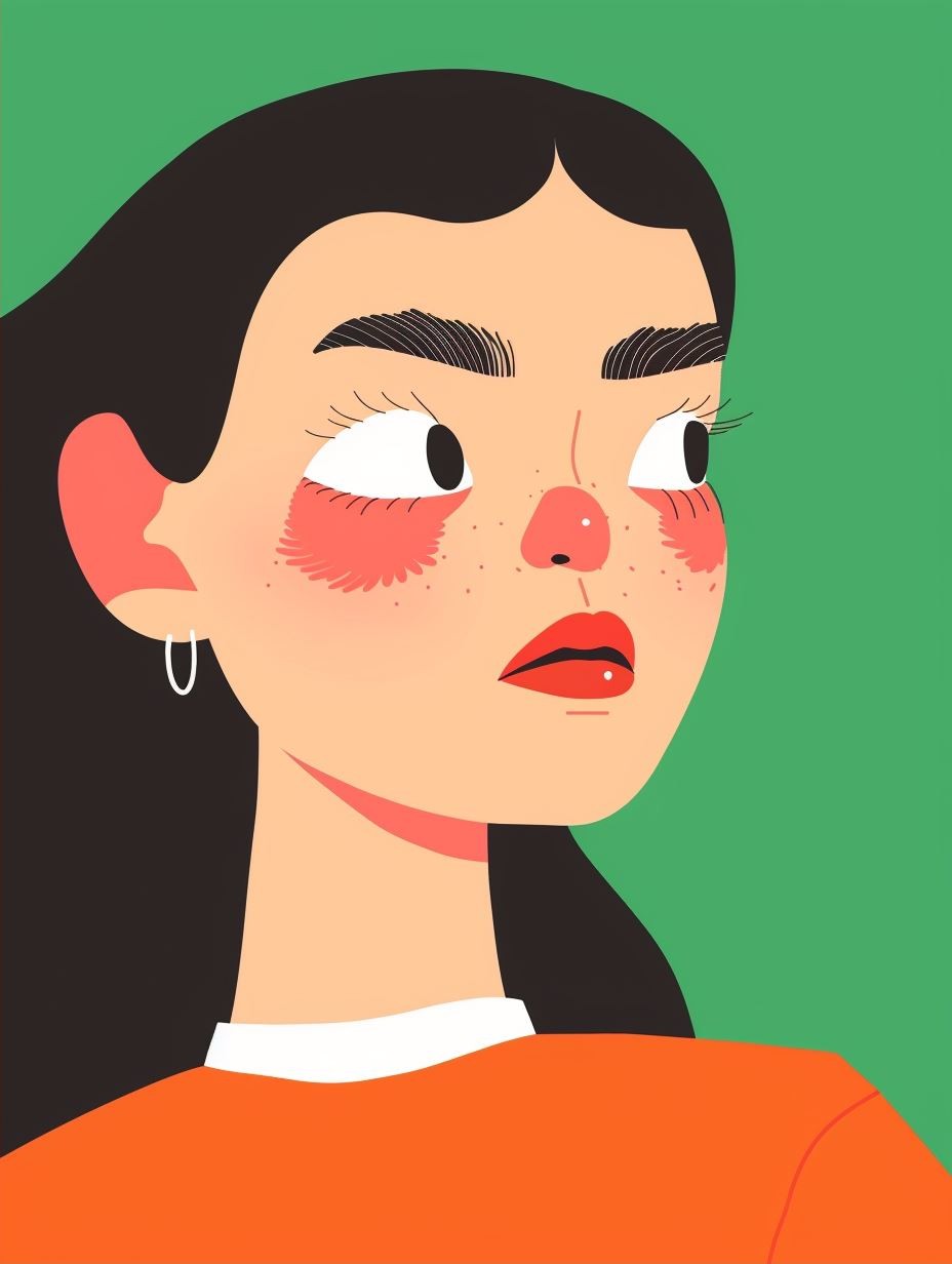 Modernist Pop Art Portrait - Image 2