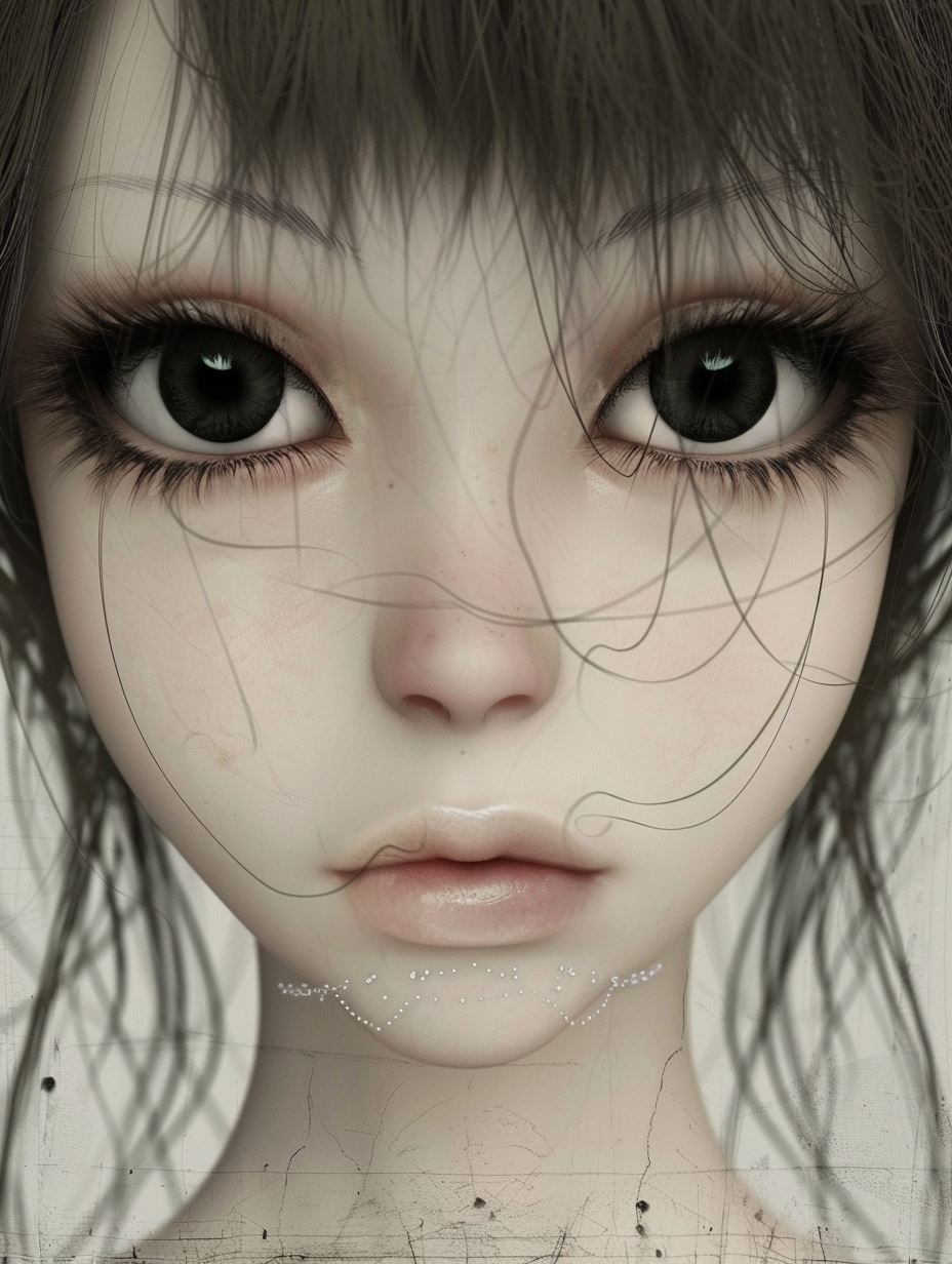 Soft Chibi Hijab Portrait - Image 3