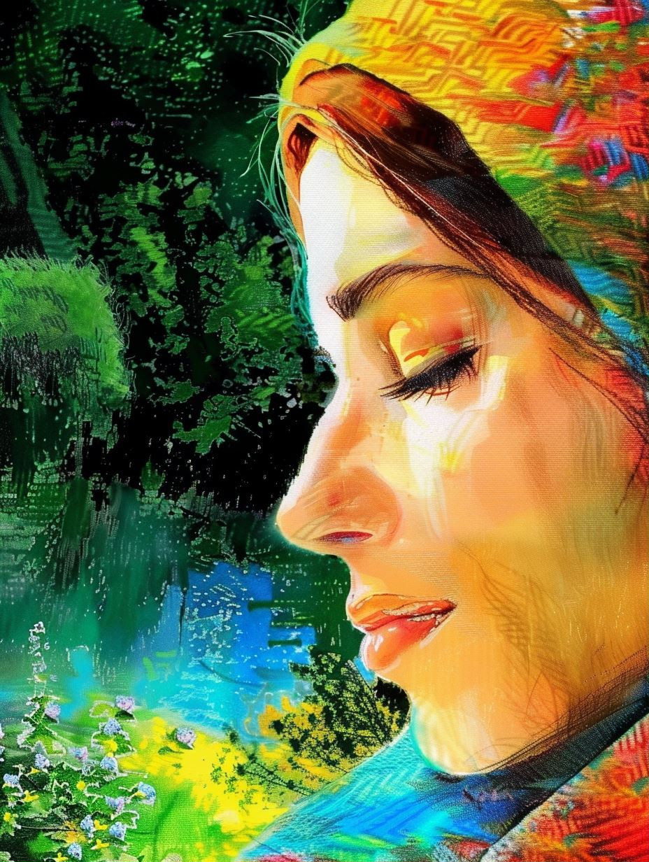 Vibrant Prism of Feminine Spirit - Image 1