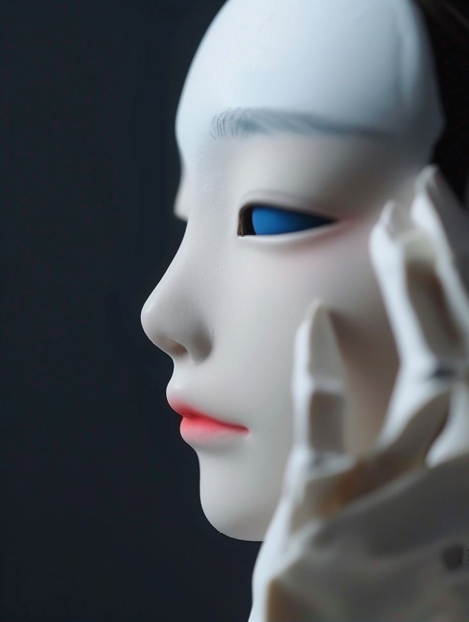 Ethereal Stylized Porcelain Portraits - Image 2