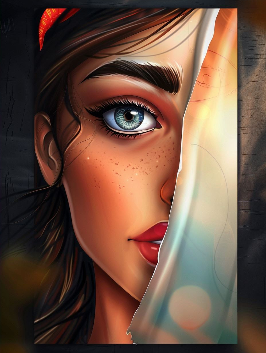 Gaze of Digital Elegance - Image 4