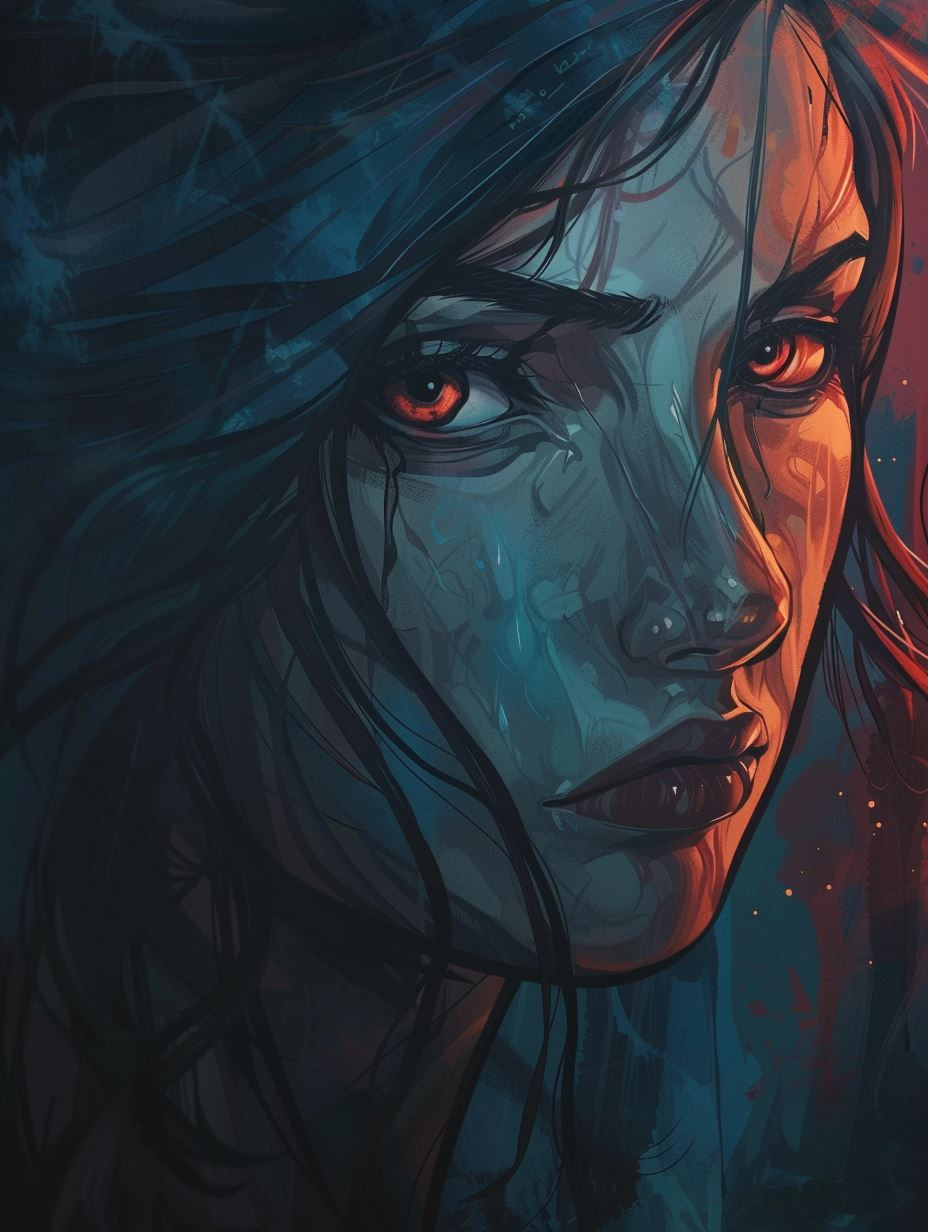 Melancholy Elf in Shattered Light - Image 4