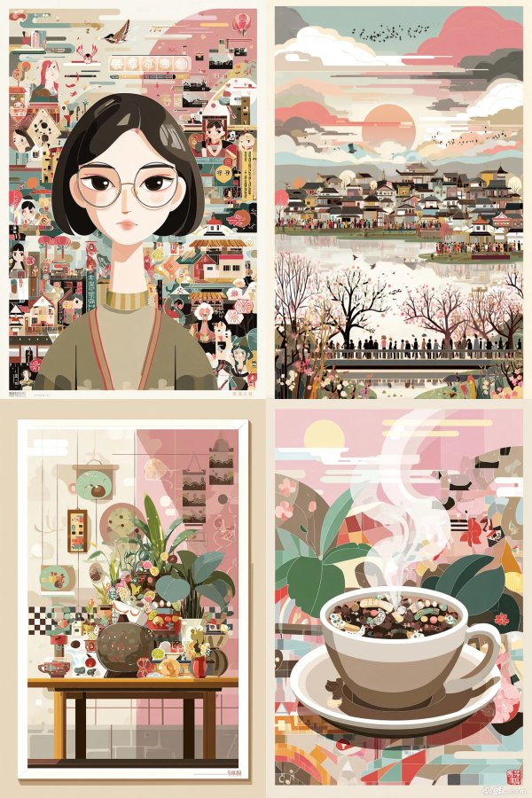 Zen Urban Collage