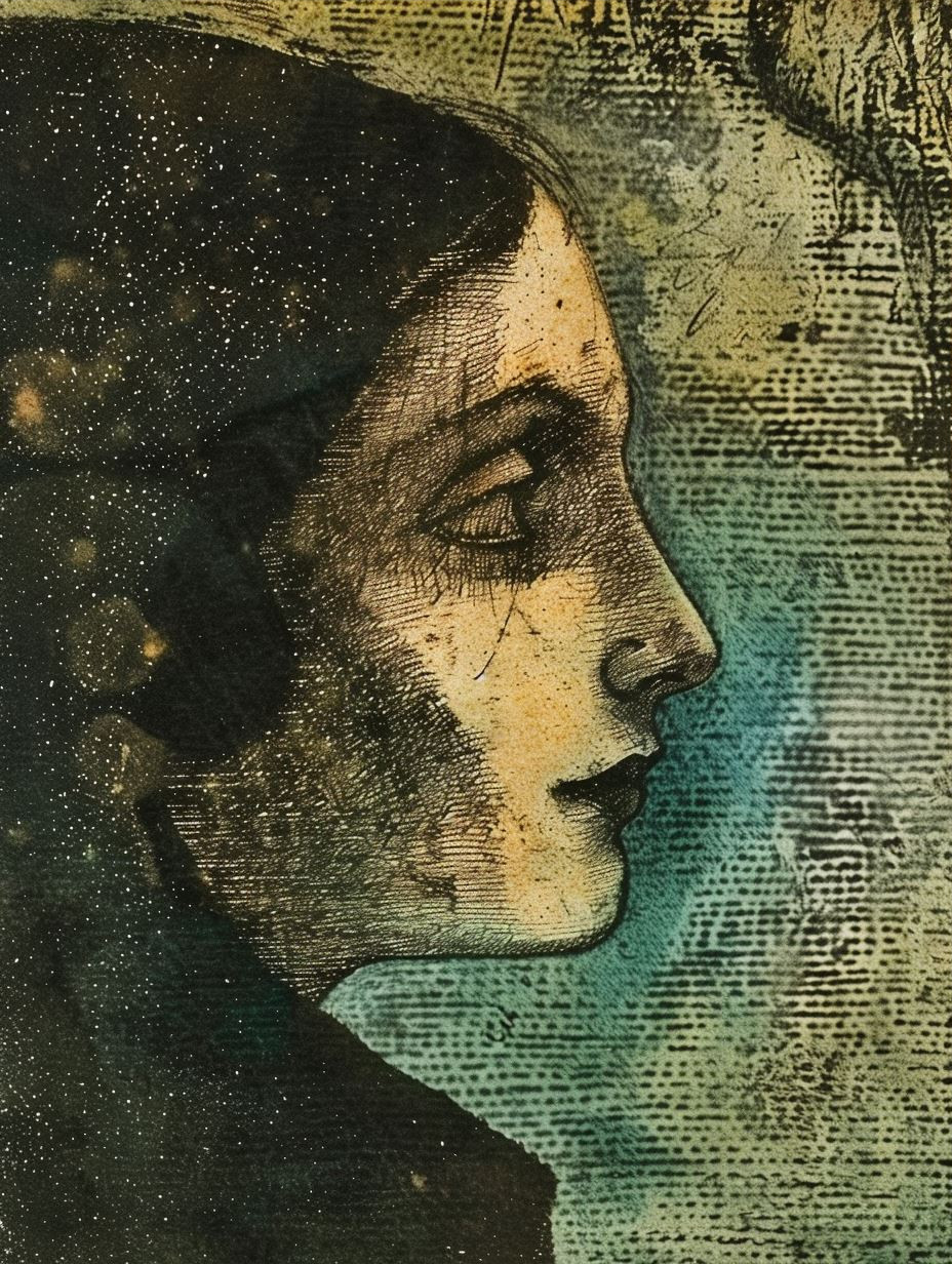 Abstract Noir Portrait - Image 3