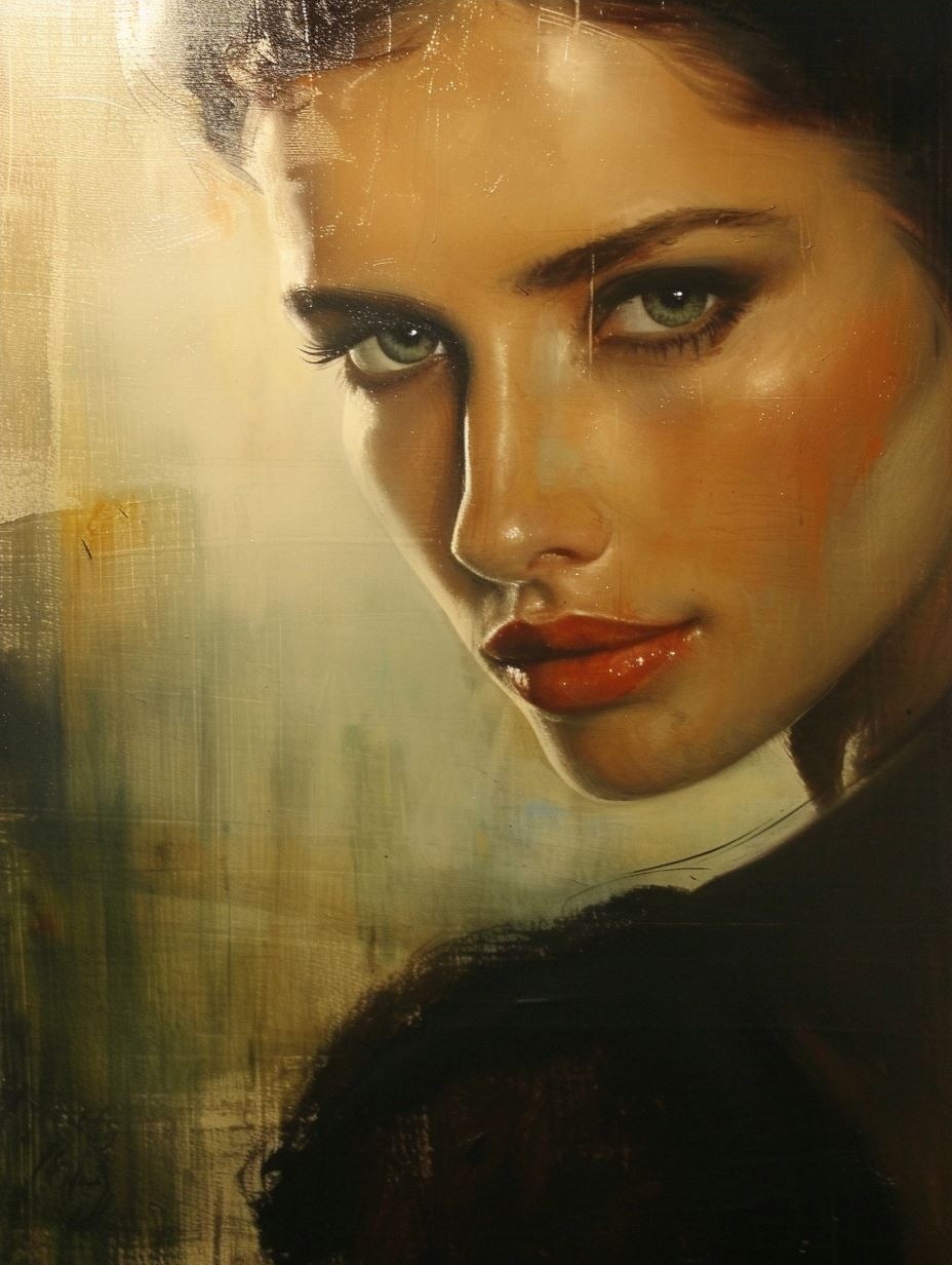 Golden Hour Abstract Portrait - Image 4